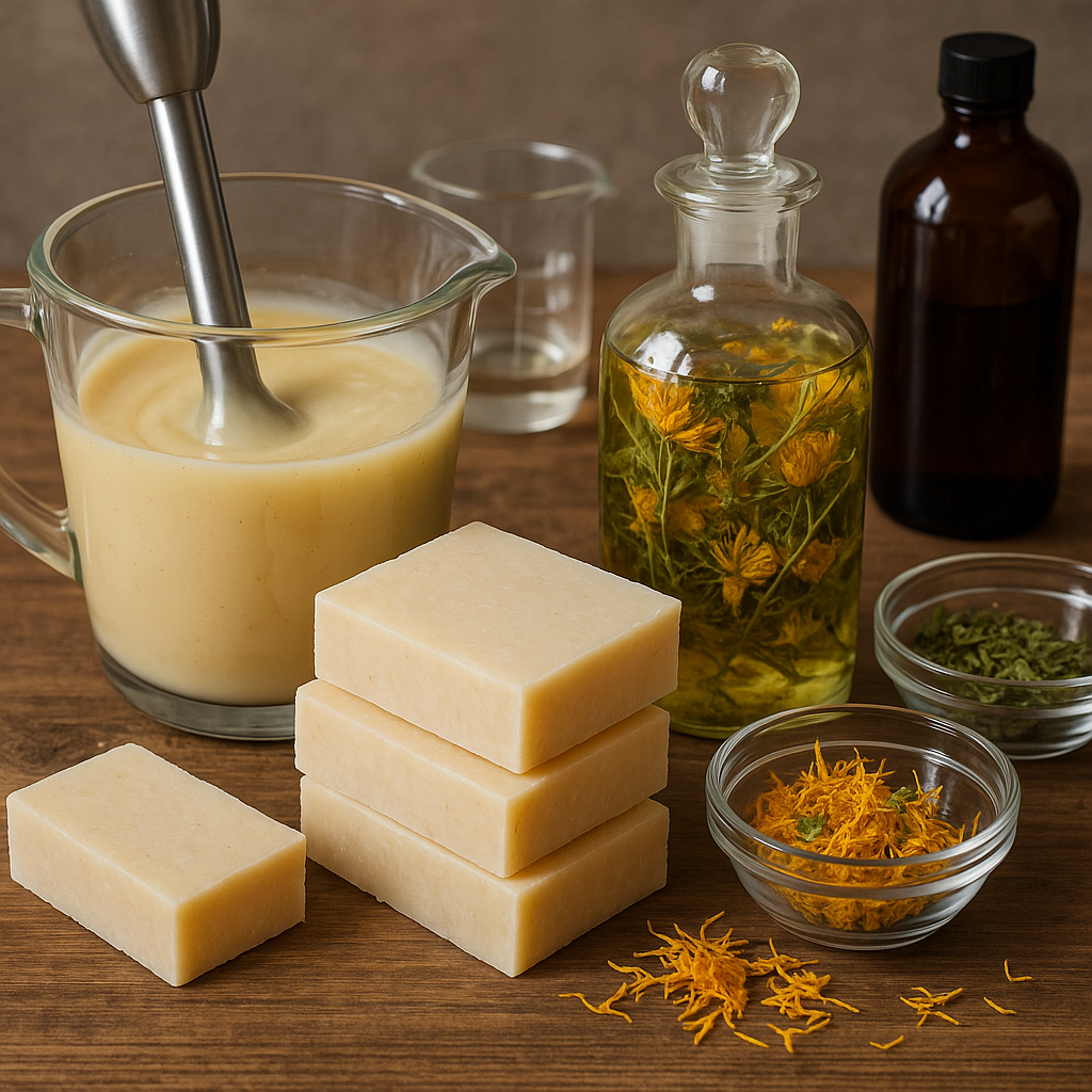 Botanical Infusions in Cold Process Soap