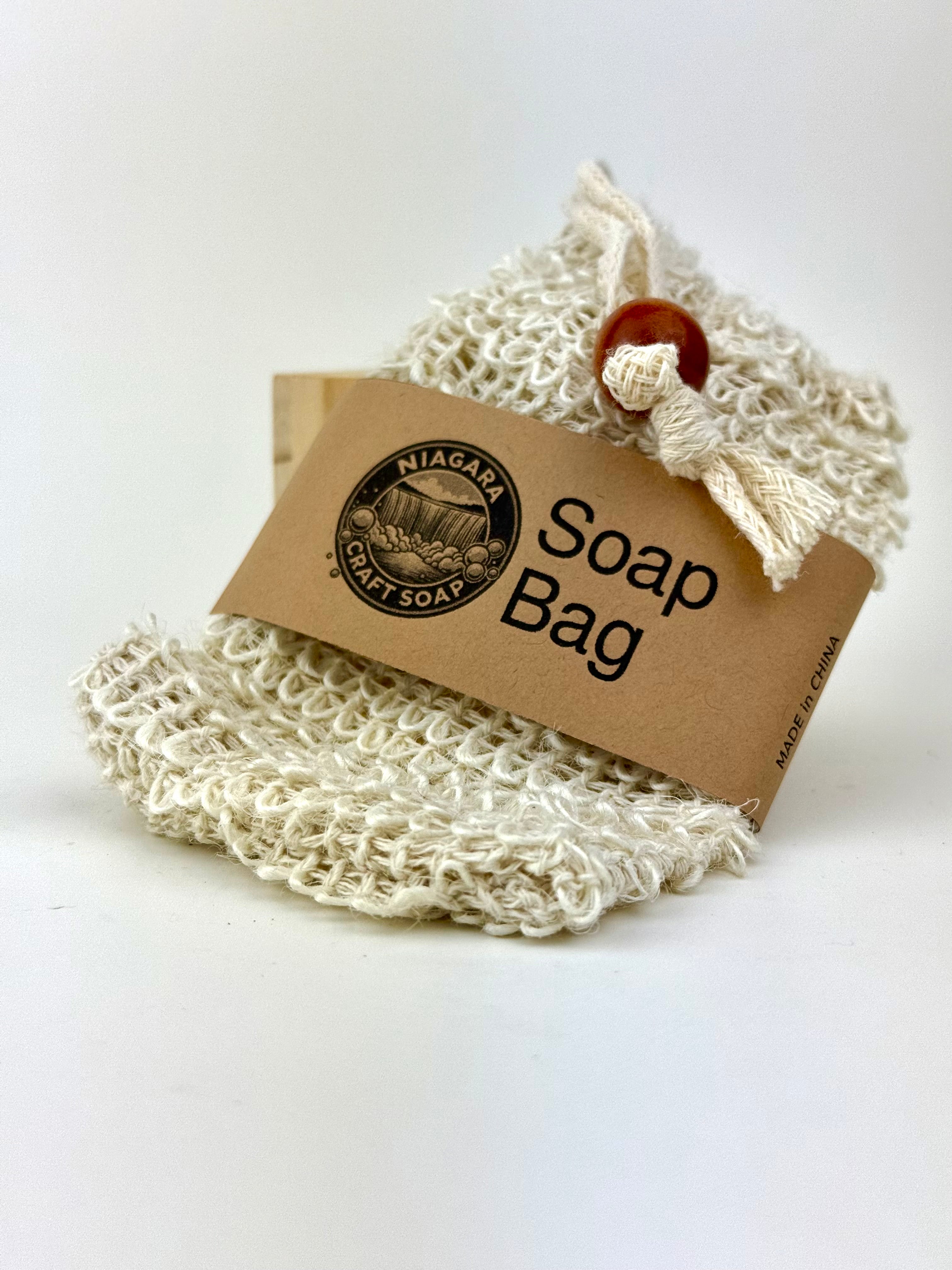Sac à cordon en fibre de jute