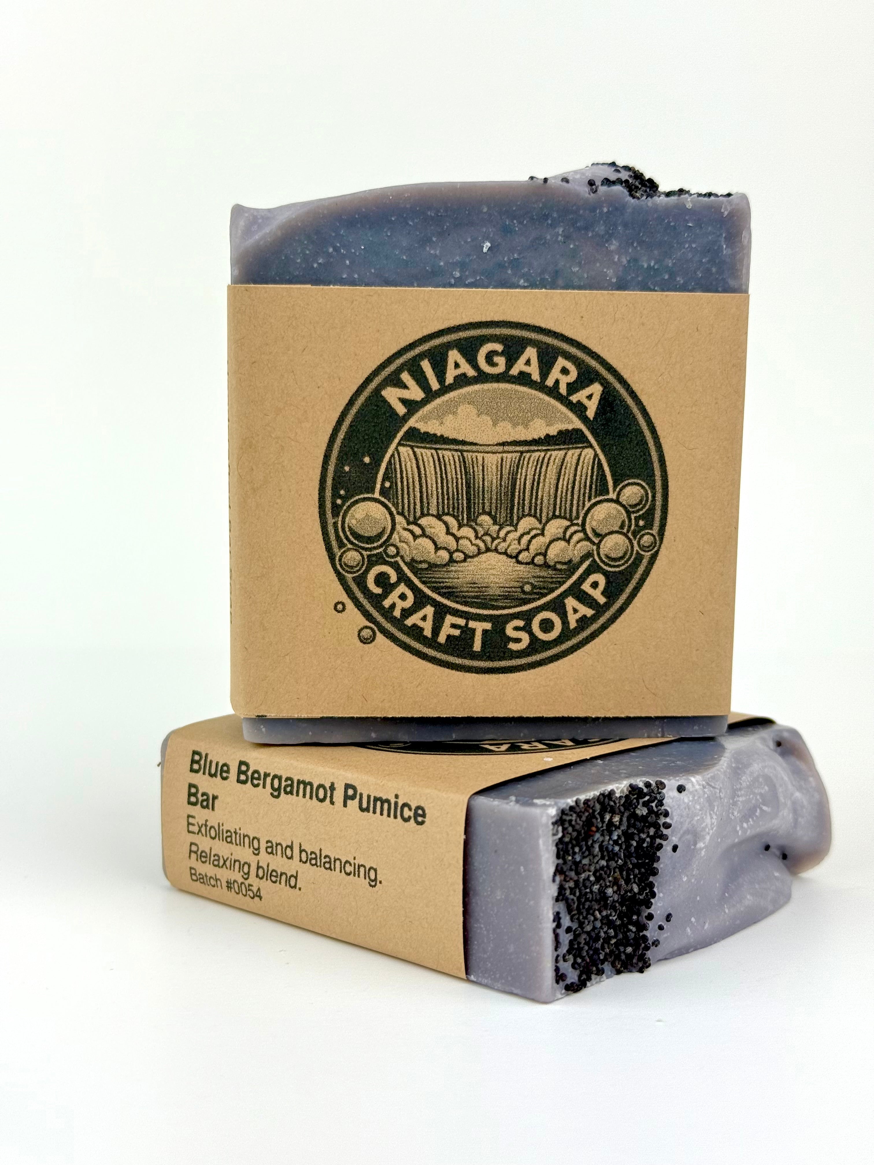 Barre de pierre ponce à la bergamote bleue 120 g