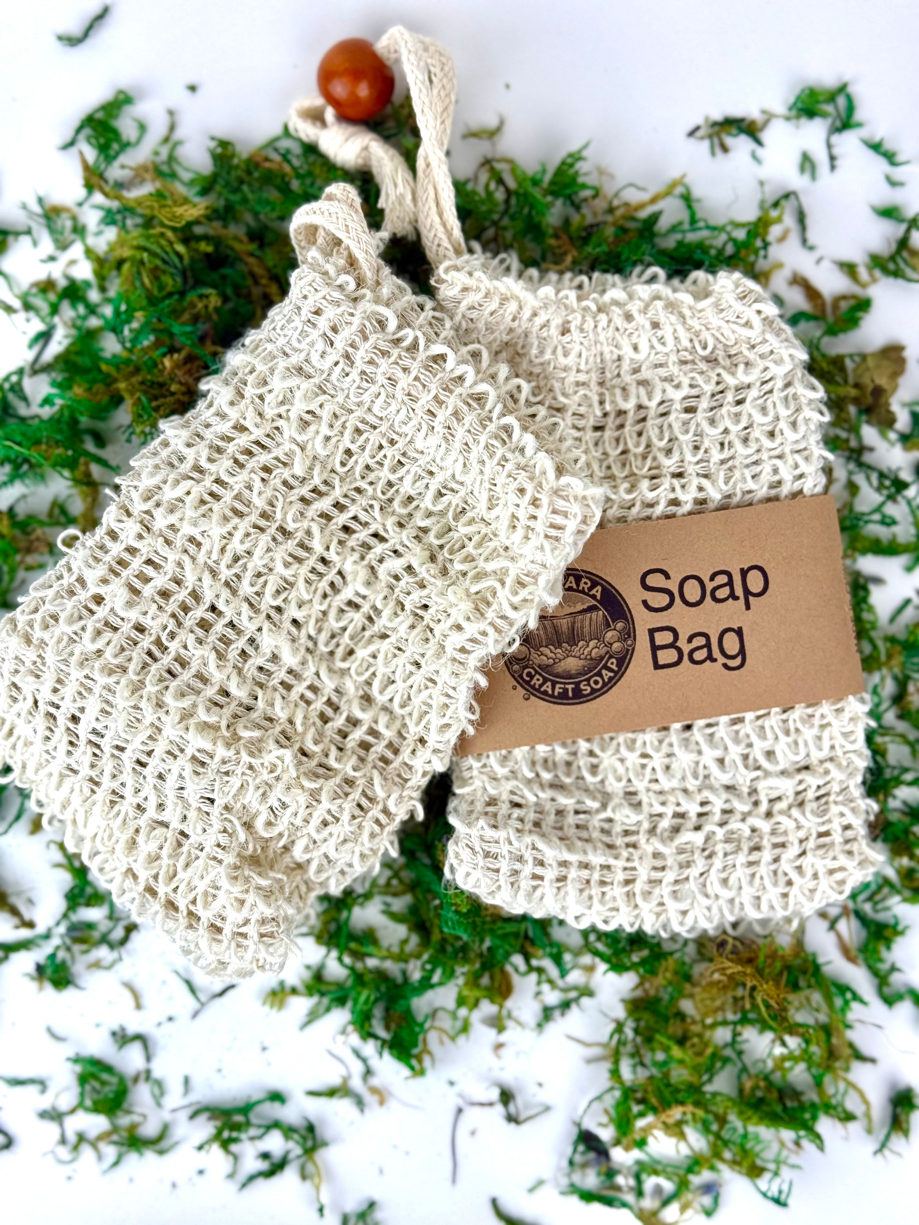 Sac à cordon en fibre de jute