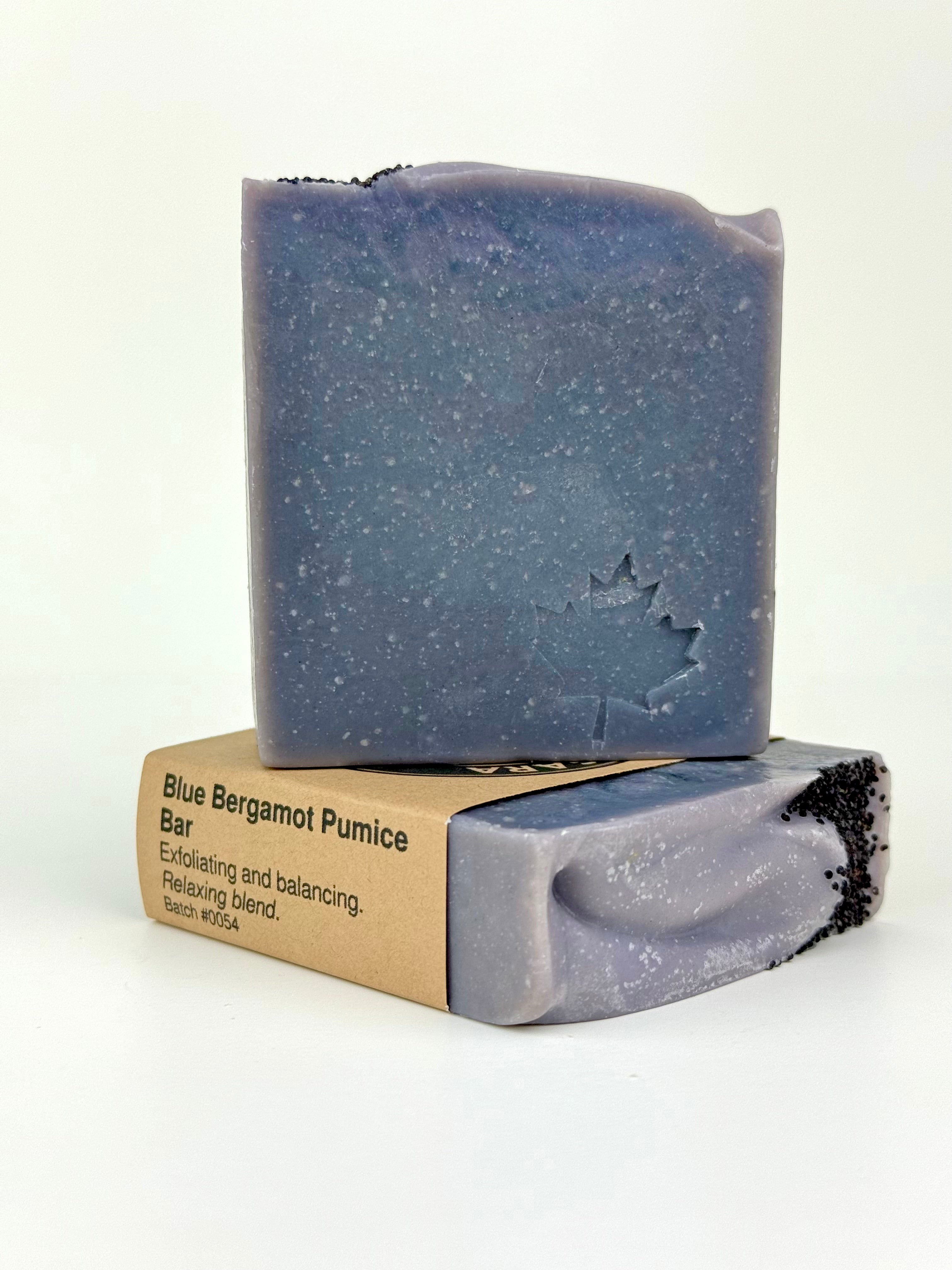 Barre de pierre ponce à la bergamote bleue 120 g