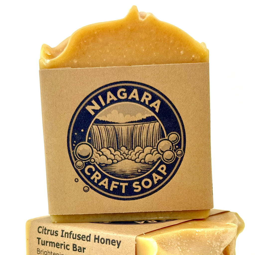 Citrus Infused Honey Turmeric Bar