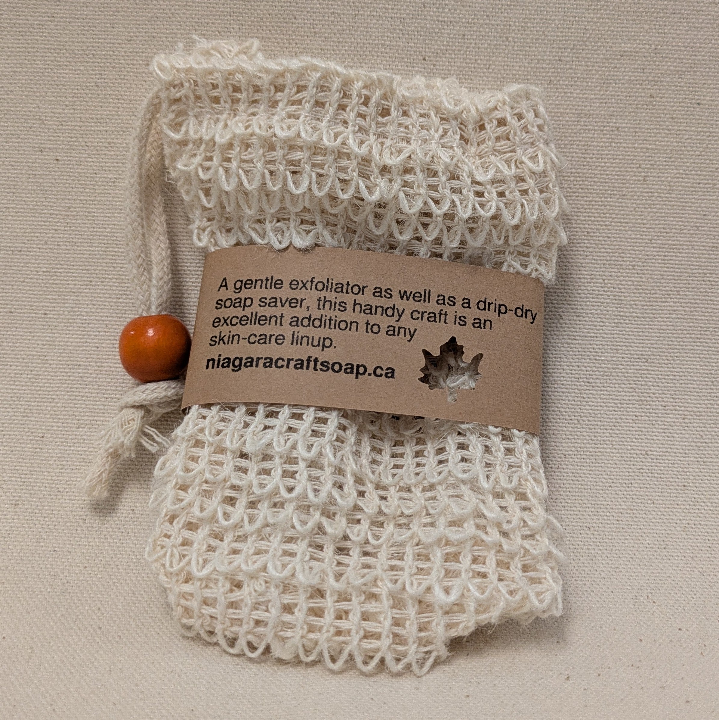 sisal fibre drawstring soap bag niagara craft soap